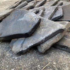 DIY用 天然石 踏み石 敷石 約35枚 まとめての画像