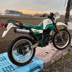 Yamaha セロー　225 オフロード　エンジン実働の画像
