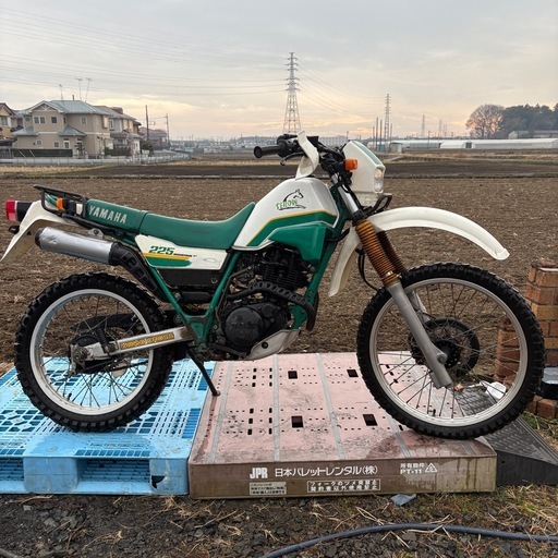 Yamaha セロー　225 オフロード　エンジン実働