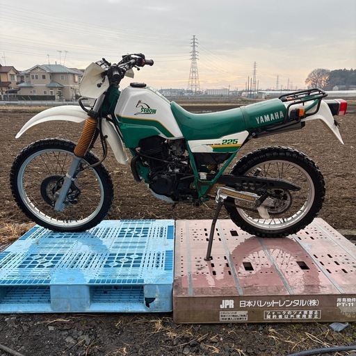 Yamaha セロー　225 オフロード　エンジン実働