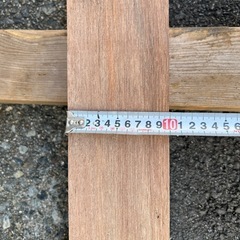 【アウトレット・現地お渡しのみ】   節ナシ・欠けナシ・割れナシ アピトン横根太 1本物の画像