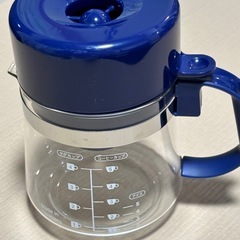 【美品】EUPAドリップ式コーヒーメーカー 青 　　約650ml保温機能ありの画像