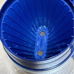 【美品】EUPAドリップ式コーヒーメーカー 青 　　約650ml保温機能ありの画像