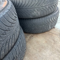 ミニアルミ、オールシーズンタイヤの画像