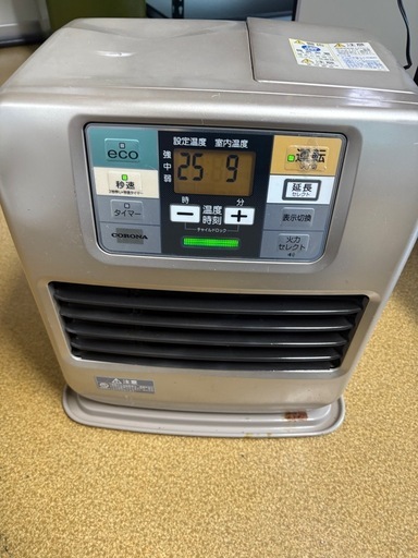 CORONA（コロナ） 製品種別：石油ファンヒーター 型式：FH-SR3318Y