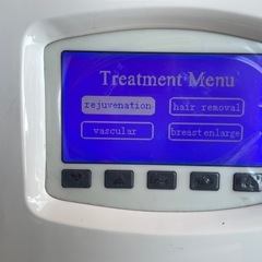 業務用脱毛機　T-280 ダブルマキュエ IPL 説明を必ずお読みくださいの画像