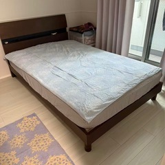 【要解体】ニトリ　セミダブル　マットレス　フレームの画像