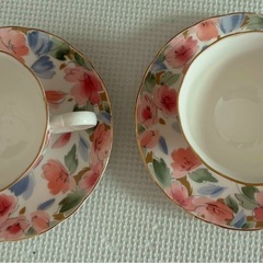 ニッコーマーケティングジャパン　カップソーサー　花柄の画像