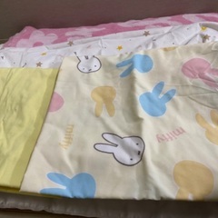 西川のお昼寝ふとん Miffy お昼寝ふとんセット ピンクの画像