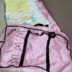 西川のお昼寝ふとん Miffy お昼寝ふとんセット ピンクの画像
