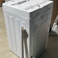 ２０２２年製　全自動洗濯機　４．５ｋｇ　ビックカメラ　オリジナルベーシック　ハイアール　ホワイト　ＢＷ－４５Ａの画像