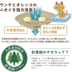 ニャンとも清潔トイレ抗菌チップ極上の粒2.5L✖️6セットの画像