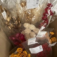 プリザーブドフラワー まとめ売り　詰合せ　ドライフラワー　①の画像