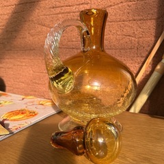 パーティー用デキャンタ　　ブラウン系の画像