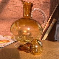 パーティー用デキャンタ　　ブラウン系の画像