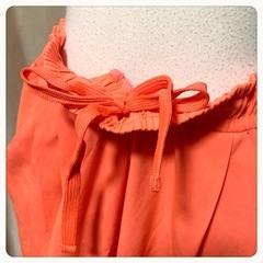 ‪꒰GFit꒱‬ハイウエスト ネオンカラー ジャージ パンク半端丈LサイズOKの画像