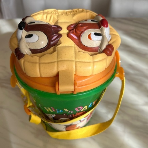 Disney land CHIPn DALEチップとデールポップコーンバケツ (yokoyoko