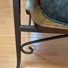 レトロな不二屋のイスの画像