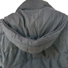 SHIPS Mサイズ　ネイビー フード付きダウンジャケットの画像