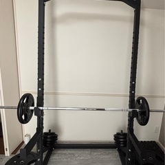 パワーラック(ハーフ)＆バーベル　セットの画像