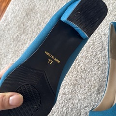 ライトブルー　パンプス　 L Lの画像