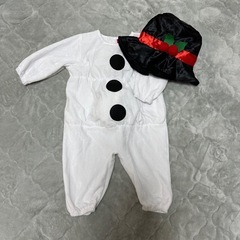 雪だるま　サンタクロース　コスチュームセットの画像