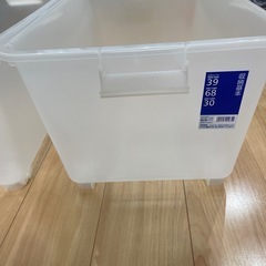 衣装ケース　 収納ケース　キャスター付き　２個の画像