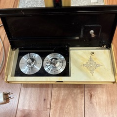 MITSUBISHIレトロ扇風機の画像