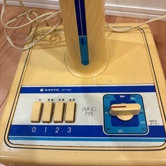 サンヨーレトロ扇風機の画像