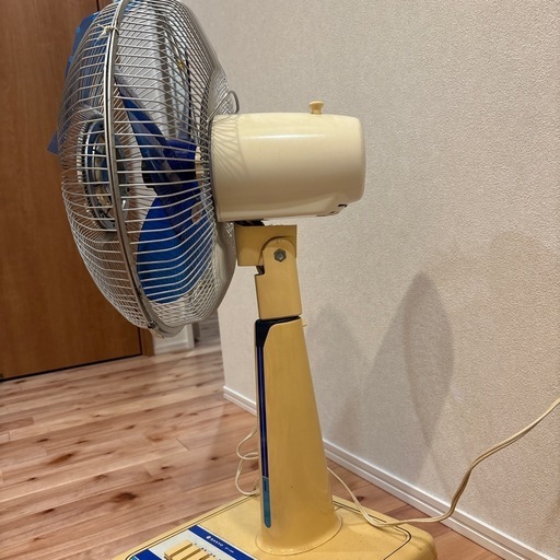 サンヨー レトロ扇風機 SANYO - 美品 昭和レトロ扇風機 サンヨーお座敷扇 （匿名配送）の通販