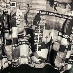 メンズナイロンジャケットM　の画像