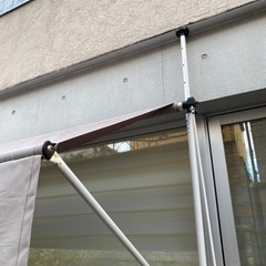 オーニングテント　突っ張りの画像