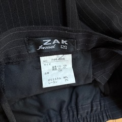 フォーマルスーツ男の子 120cmの画像