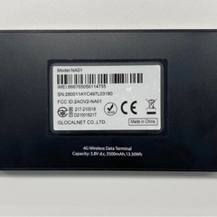 SIMフリー　GLOCALNET NA01 ポケットWi-Fiの画像