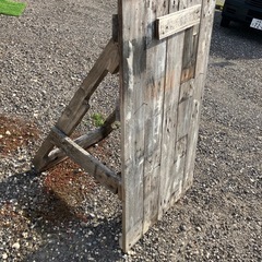 木製 看板 ヴィンテージ 自作 廃材 再利用の画像