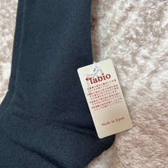 Tabio ブラックソックス 靴下 新品未使用の画像