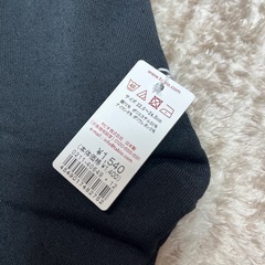 Tabio ブラックソックス 靴下 新品未使用の画像