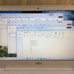 【美品 高性能i7 メモリ12GB】富士通ノートパソコンLIFEBOOK AH50/C2　Win11 Corei7 メモリ12GB SSD256GB Officeの画像