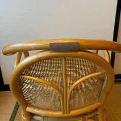 籐椅子の画像