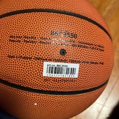 バスケットボール　新品の画像