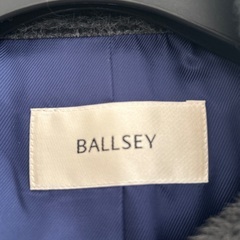 杢グレー　ボールジィ　トゥモローランド　毛　アルパカ　カシミヤ コート　バイカラーの画像