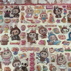 ラブブ♡2枚組シール、セット売り、早い者勝ち！の画像