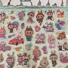 ラブブ♡2枚組シール、セット売り、早い者勝ち！の画像