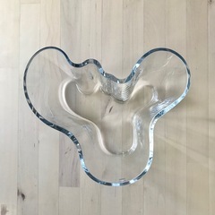 イッタラ　アルヴァ・アアルト　コレクション　ベース　160mm　クリア　北欧　湖の画像