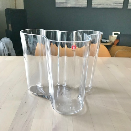 イッタラ　アルヴァ・アアルト　コレクション　ベース　160mm　クリア　北欧　湖 アルヴァ・アアルトコレクション ベース 160mm クリアiittala/Arabia