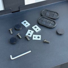 A665◇テレビスタンド◇テレビ台◇高さ幅調整可能◇下段ガラス◇の画像