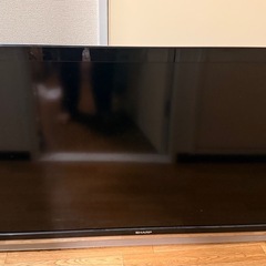 SHARP 液晶カラーテレビ46インチの画像