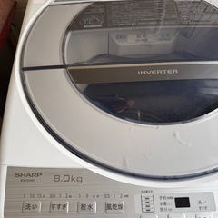 SHARP洗濯機の画像