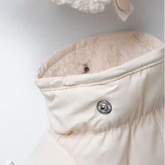 ZARA 取り外し可能なミトン・ブーティ付きカバーオールの画像