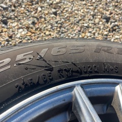 美品17インチタイヤホイールセットの画像